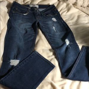 Hollister distressed jeans